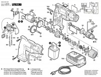 Bosch 0 603 935 642 SR 9,6 E Diy-Drill-Driver 9.6 V / GB Spare Parts SR9,6E